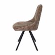Chaise de salle à manger Kick Lena - Taupe