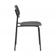 Chaise de salle à manger Kick Lio - Noir
