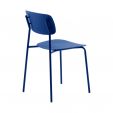 Chaise de salle à manger Kick Lio - Bleu