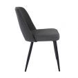 Chaise de salle à manger Kick Mare - Gris foncé