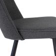 Chaise de salle à manger Kick Mare - Gris foncé