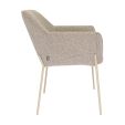 Chaise de salle à manger Kick Mila - Beige