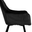 Chaise de Salle à Manger Kick Monza - Noir
