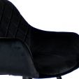 Chaise de Salle à Manger Kick Monza - Noir