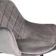 Chaise de Salle à Manger Kick Monza - Gris