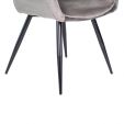 Chaise de Salle à Manger Kick Monza - Gris