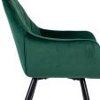 Chaise de Salle à Manger Kick Monza - Vert foncé
