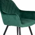 Chaise de Salle à Manger Kick Monza - Vert foncé