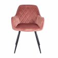 Chaise de Salle à Manger Kick Monza - Rose