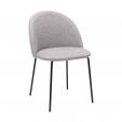 Chaise pour salle à manger Kick Noa - Gris