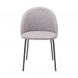 Chaise pour salle à manger Kick Noa - Gris