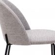 Chaise pour salle à manger Kick Noa - Gris