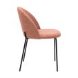 Chaise pour salle à manger Kick Noa - Rose