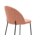 Chaise pour salle à manger Kick Noa - Rose