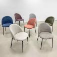 Chaise pour salle à manger Kick Noa - Rose