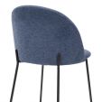 Chaise pour salle à manger Kick Noa - Bleu