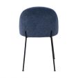 Chaise pour salle à manger Kick Noa - Bleu