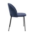 Chaise pour salle à manger Kick Noa - Bleu