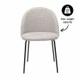 Chaise pour salle à manger Kick Noa - Champagne