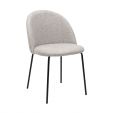 Chaise pour salle à manger Kick Noa - Champagne