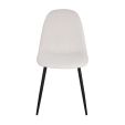 Chaise de salle à manger Kick Noor - Beige