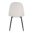 Chaise de salle à manger Kick Noor - Beige