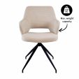 Chaise de salle à manger Kick Nora - Beige