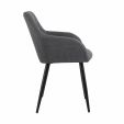 Chaise de salle à manger Kick Nova - Noir