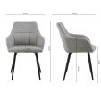 Chaise de salle à manger Kick Nova - Gris