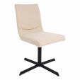 Chaise tournante Kick Sam Boucle - Beige