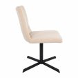 Chaise tournante Kick Sam Boucle - Beige