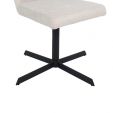 Chaise tournante Kick Sam Texture - Champagne