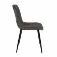 Chaise de salle à manger Kick Sem - Gris foncé