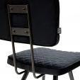 Chaise de salle à manger Kick Toby - Noir