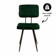 Chaise de salle à manger Kick Toby - Vert foncé