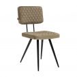 Chaise de salle à manger Kick Toby - Taupe