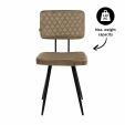 Chaise de salle à manger Kick Toby - Taupe