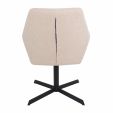 Chaise tournante Kick Viktor Boucle - Beige