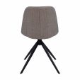 Chaise tournante Kick Yani - Gris