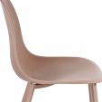 Chaise Design Kick Yara - Rose