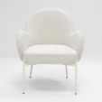 Fauteuil Kick Bronx - Crème
