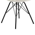 Chaise scandinave Kick Jens - Blanc