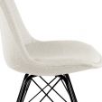 Chaise scandinave Kick Jens - Blanc