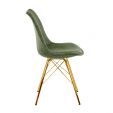 Chaise scandinave Kick Jen - Vert
