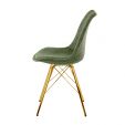 Chaise scandinave Kick Jen - Vert