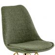 Chaise scandinave Kick Jen - Vert