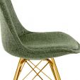 Chaise scandinave Kick Jen - Vert