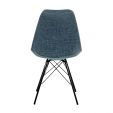 Chaise scandinave Kick Jens - Bleu
