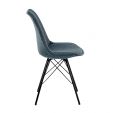 Chaise scandinave Kick Jens - Bleu