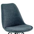 Chaise scandinave Kick Jens - Bleu